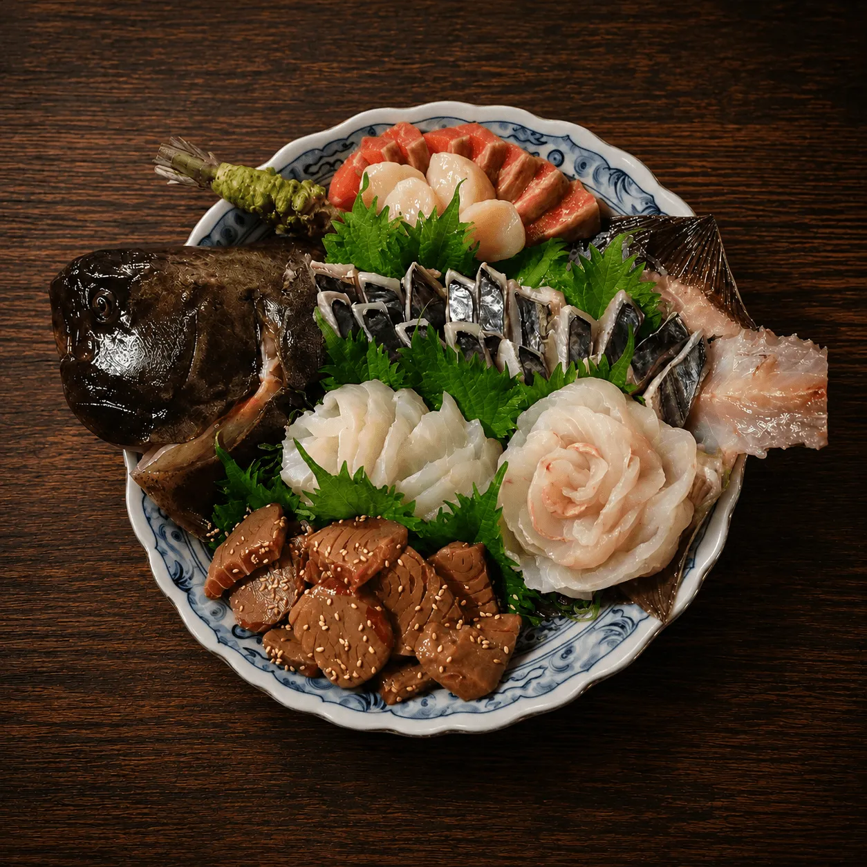 海の幸の料理